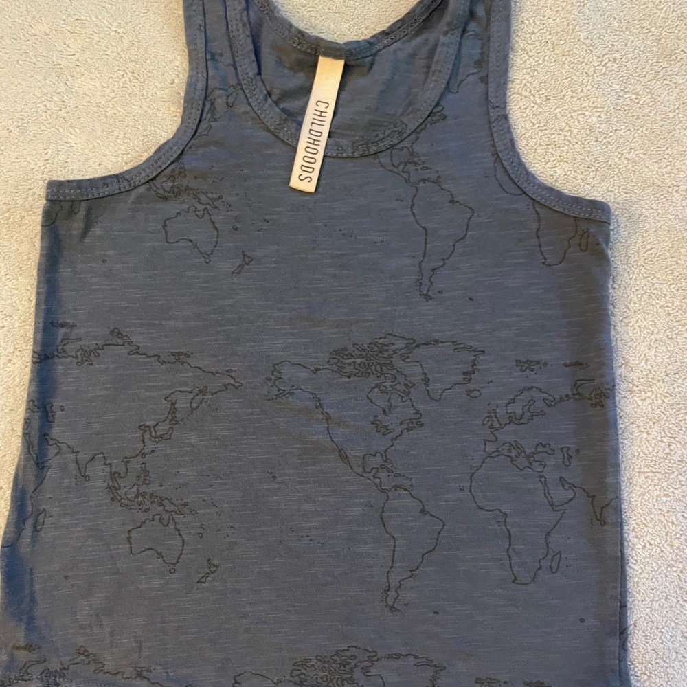 Childshood Clothing Maps Tank